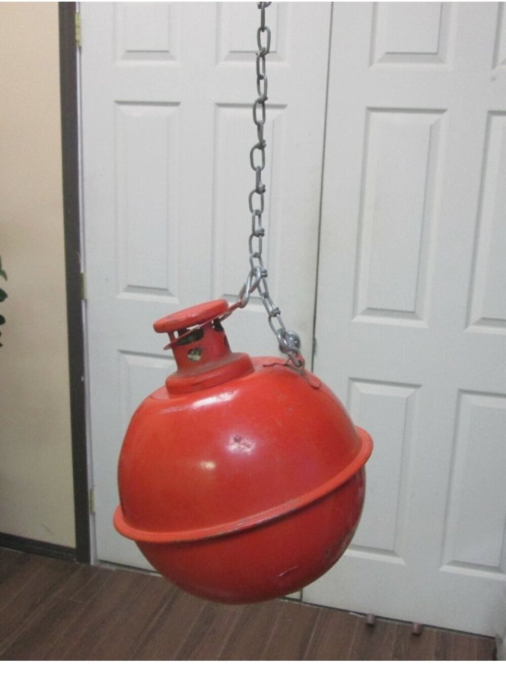 Vintage Kerosene Burner Utility Torch Lantern Pot Road Side Flare